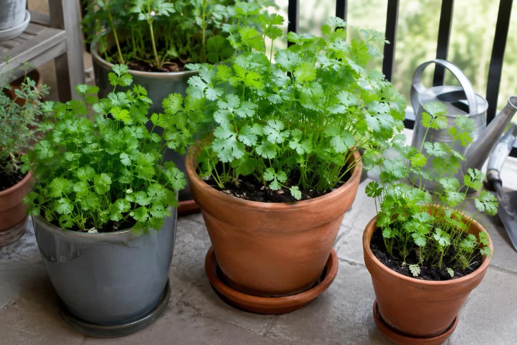 Plant Cilantro